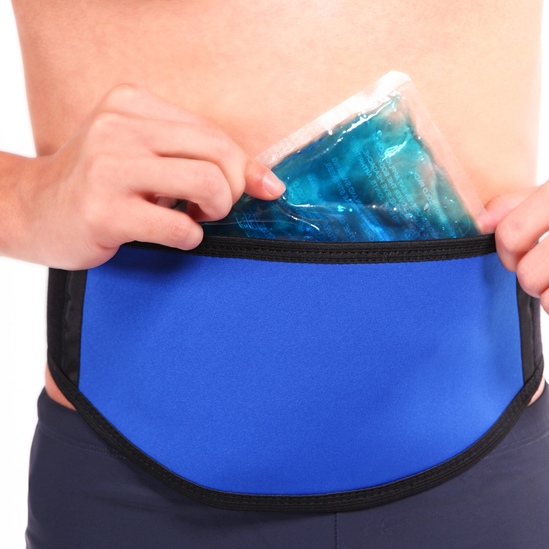 Hot/cold therapy waist support