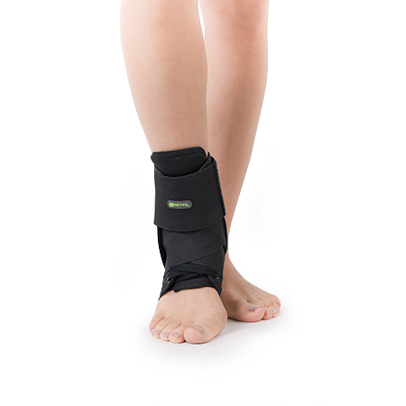 Ankle Brace with Stabilizer Strap